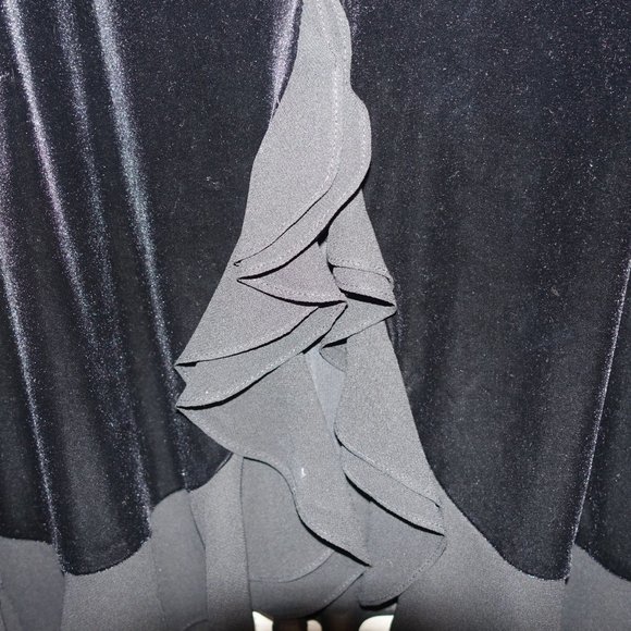 JR NITES WOMAN VELOUR TOP 18W - Picture 7 of 8